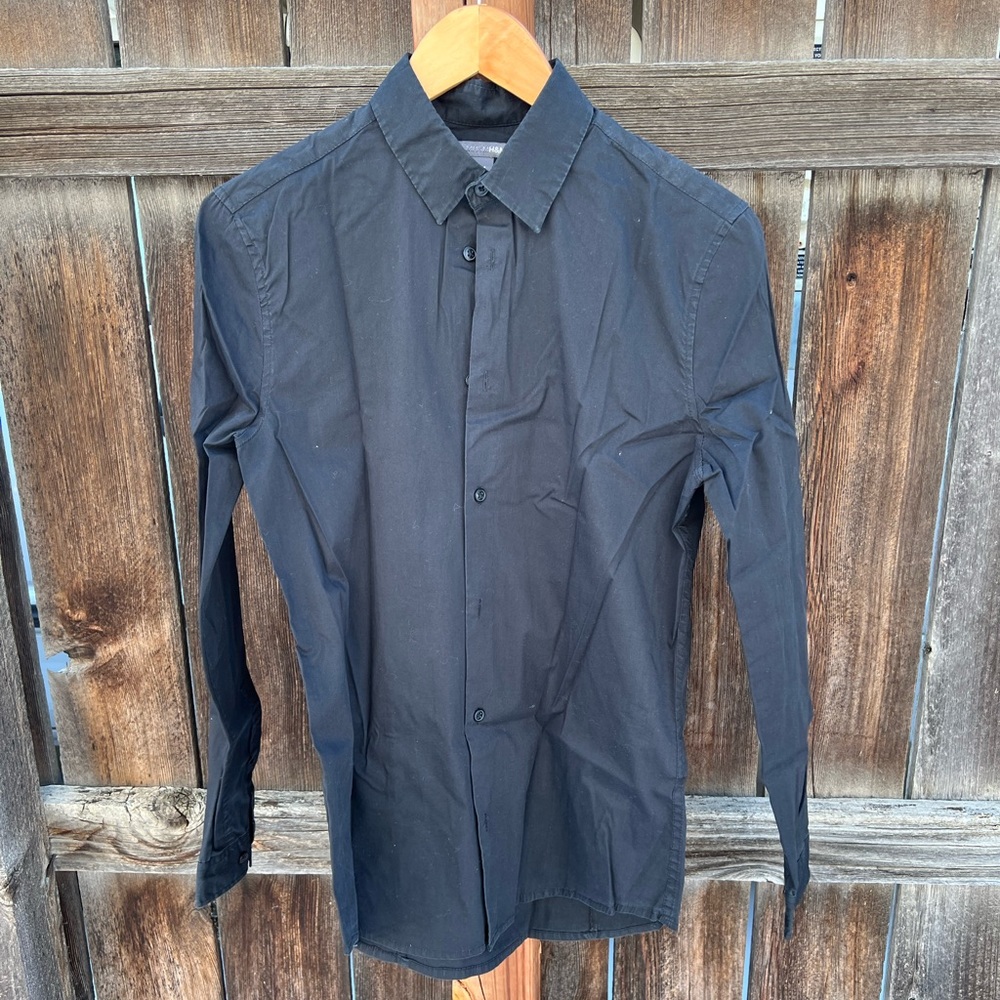 H&M - Formal black shirt
